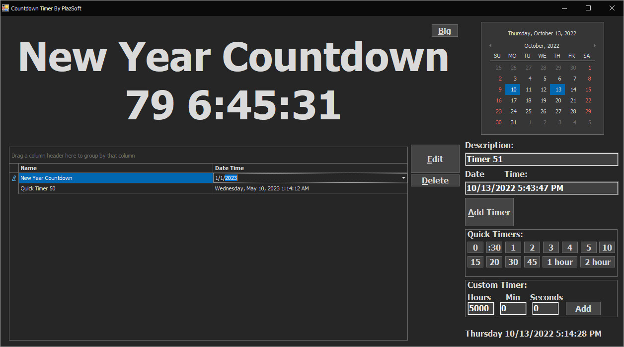 Countdown Timer Screenshot 1