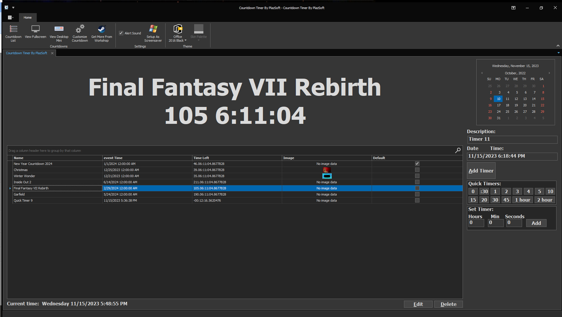 Countdown Timer Screenshot 0