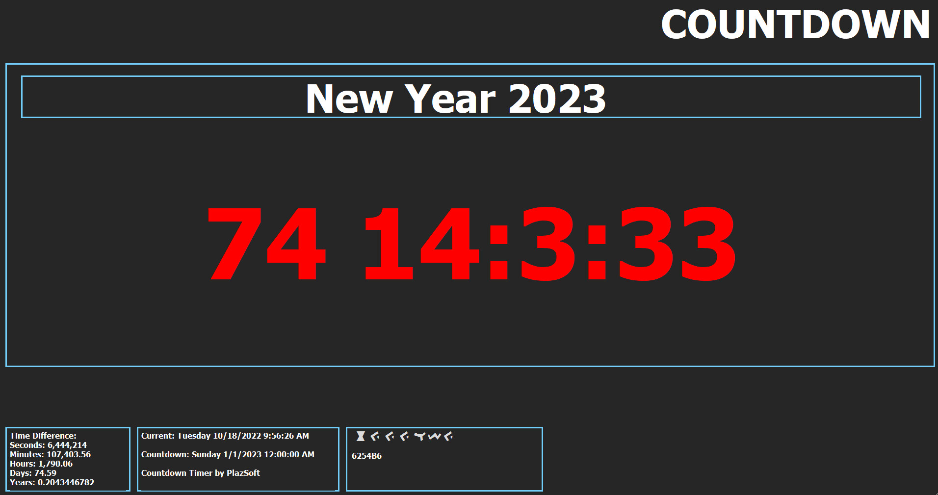 Countdown Timer Screenshot 2