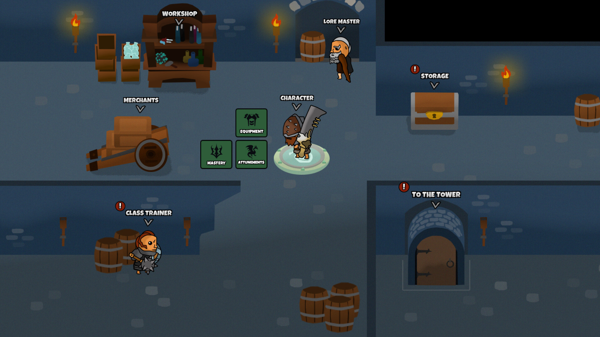 Tower Walker: MMO Grind Simulator Screenshot 1