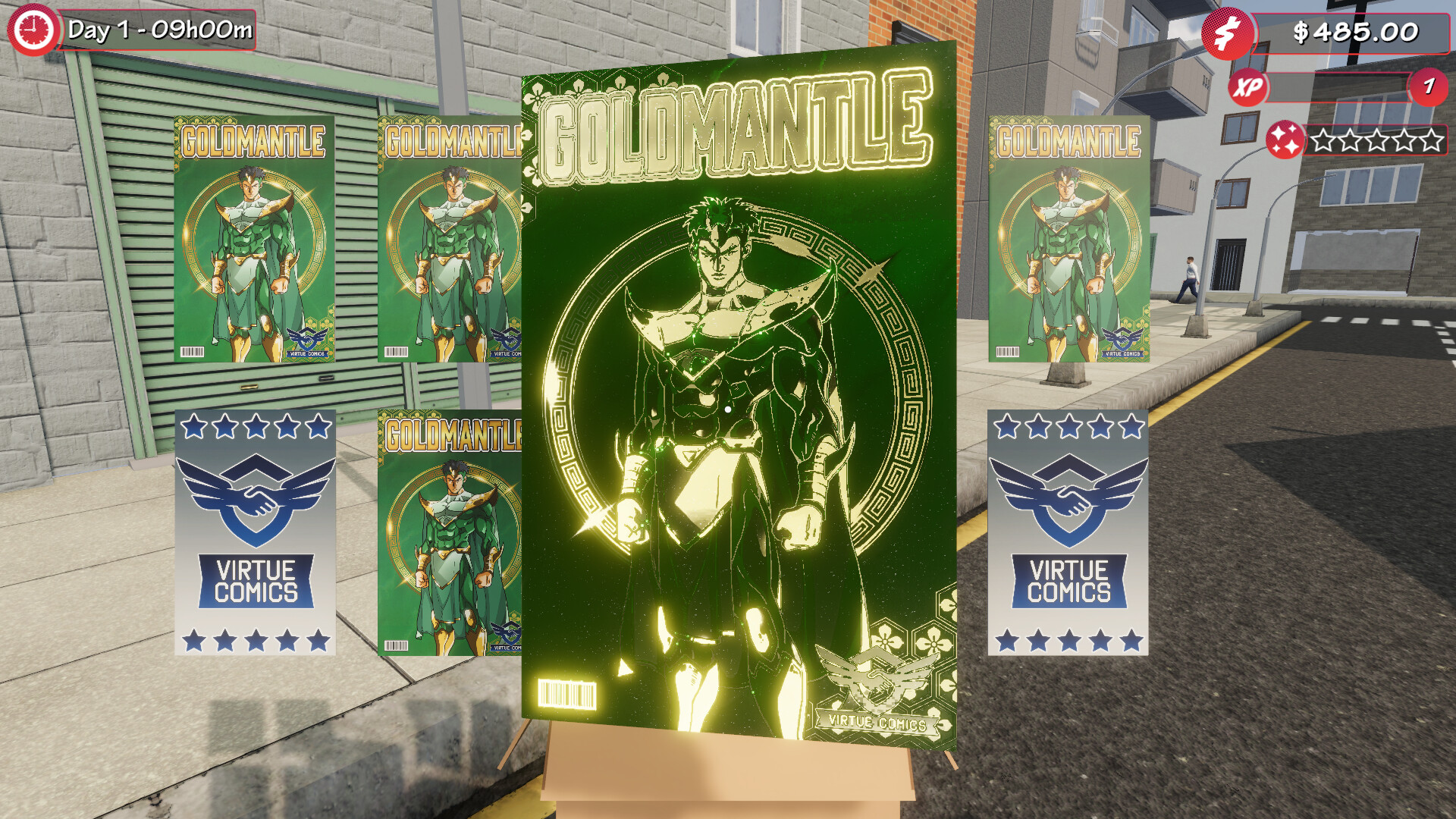 Comic Store Simulator Screenshot 0