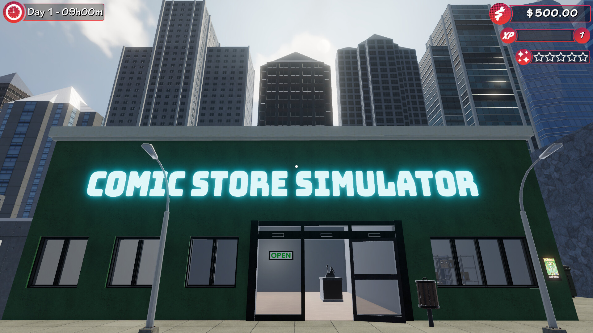 Comic Store Simulator Screenshot 1