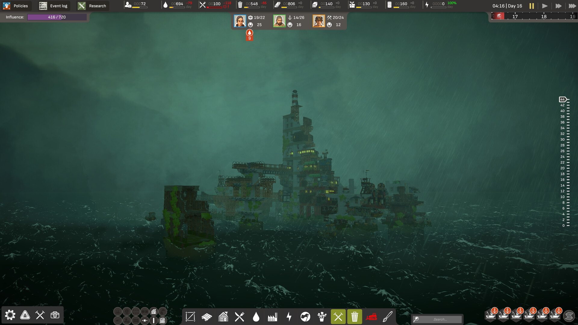 ALL WILL FALL: Physics-Based Survival City Builder Screenshot 3