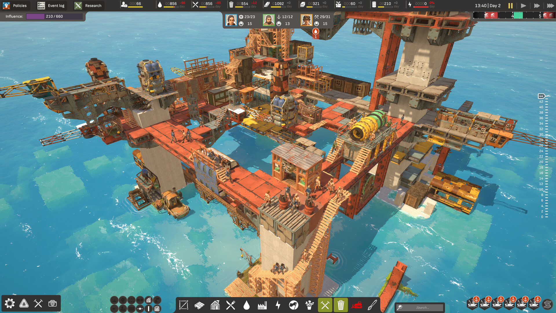 ALL WILL FALL: Physics-Based Survival City Builder Screenshot 0