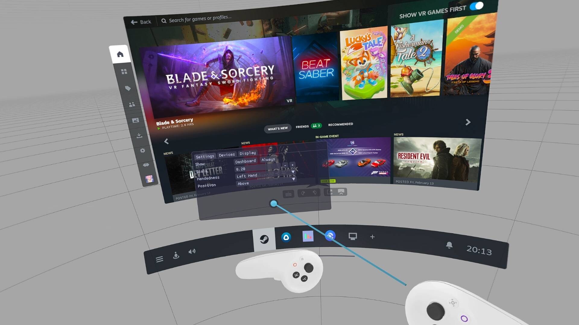 OpenVR Metrics Screenshot 1