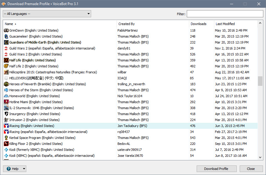 VoiceBot Screenshot 1