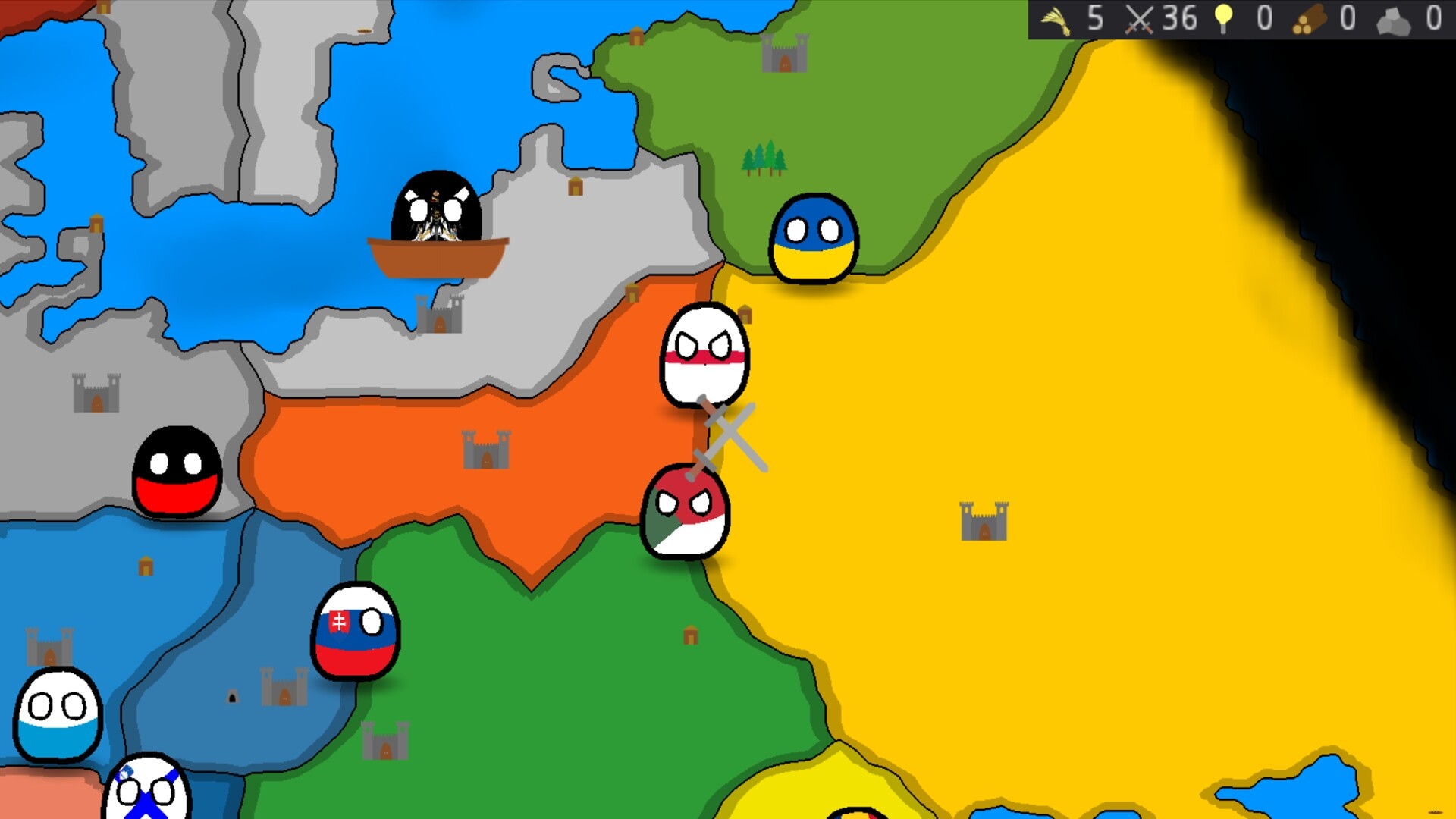 Countryballs: Rise of Europe Screenshot 0