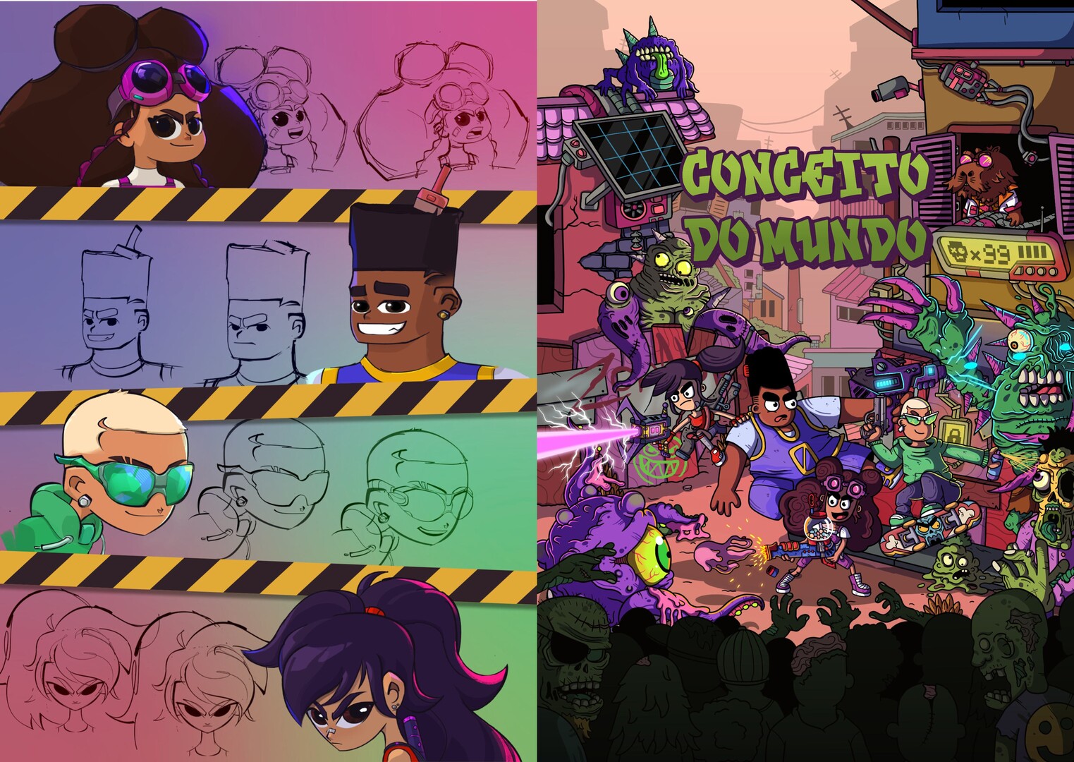 Ghetto Zombies: Graffiti Squad - Artbook Digital Screenshot 1