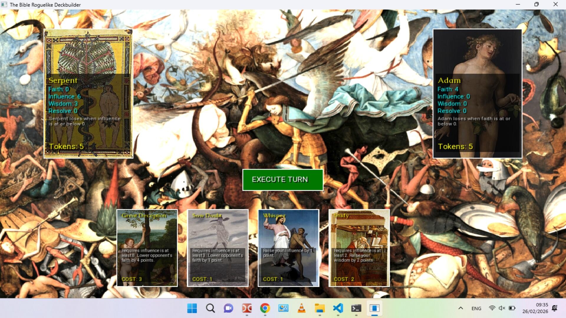 The Bible Roguelike Deckbuilder Screenshot 2