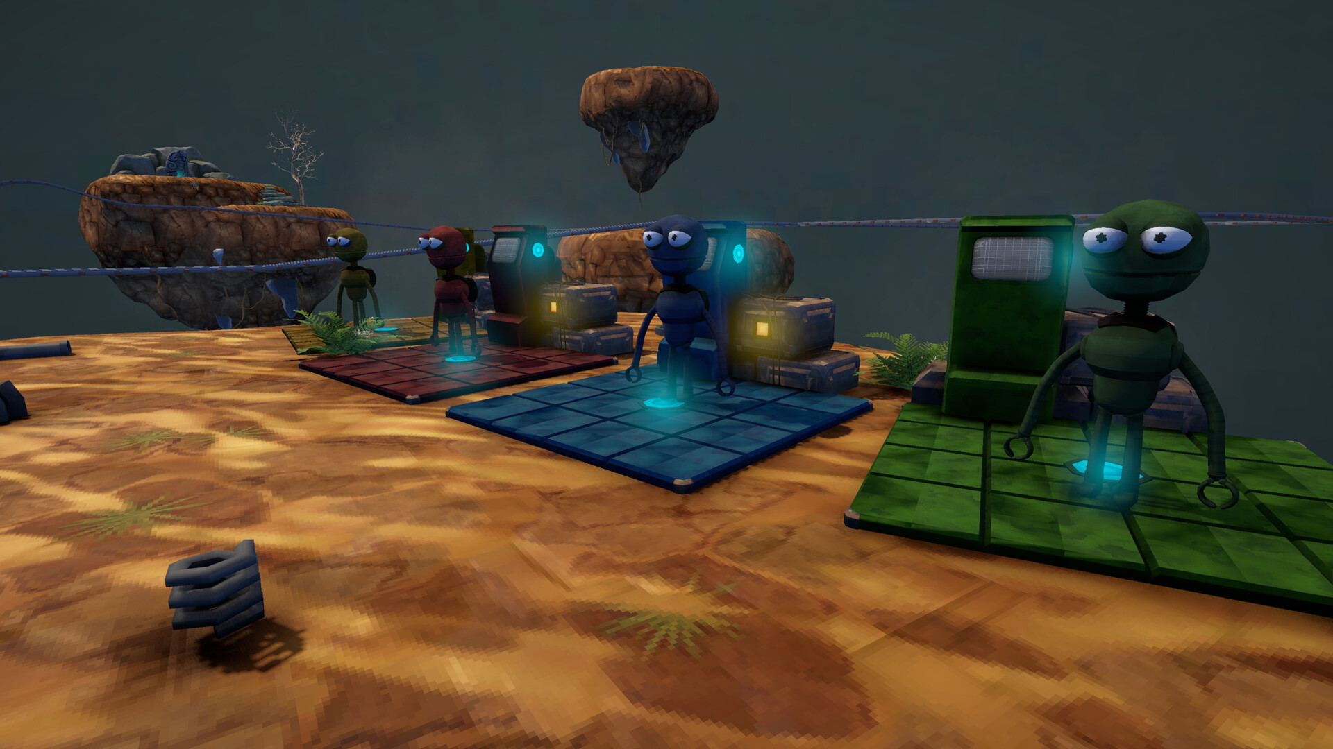 very normal rail game Demo Screenshot 2