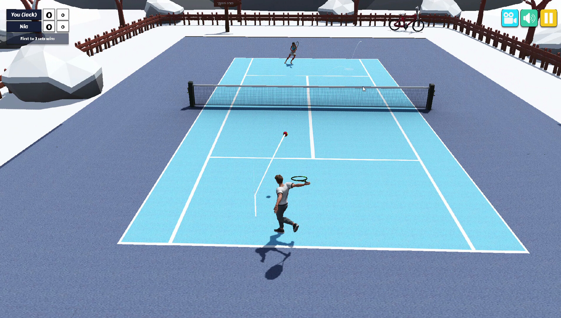 Toonie Tennis Screenshot 4