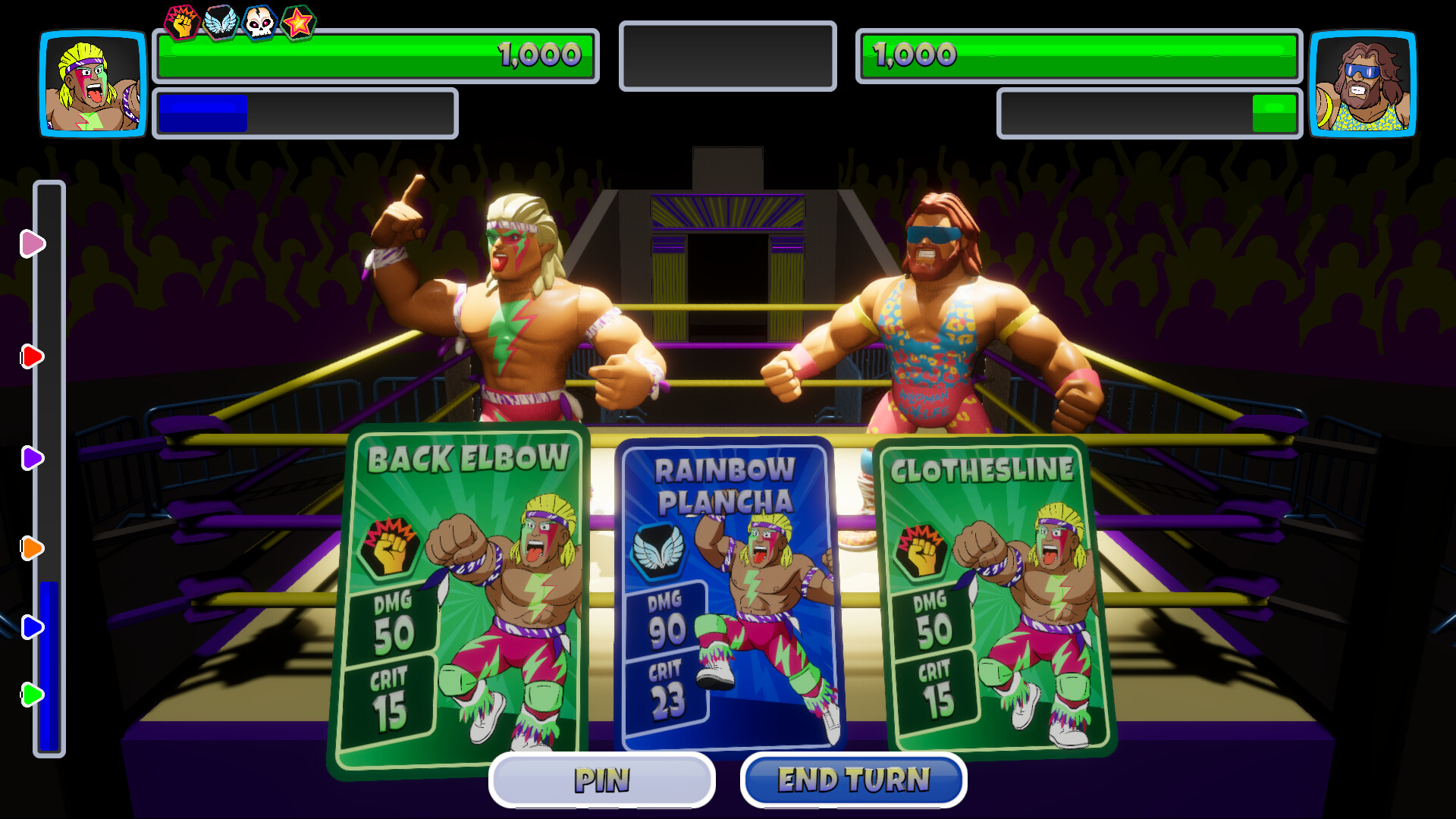 Micro Titans Wrestling Screenshot 1