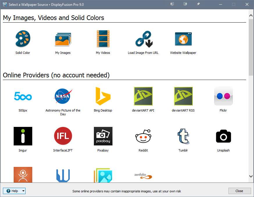 DisplayFusion Screenshot 1