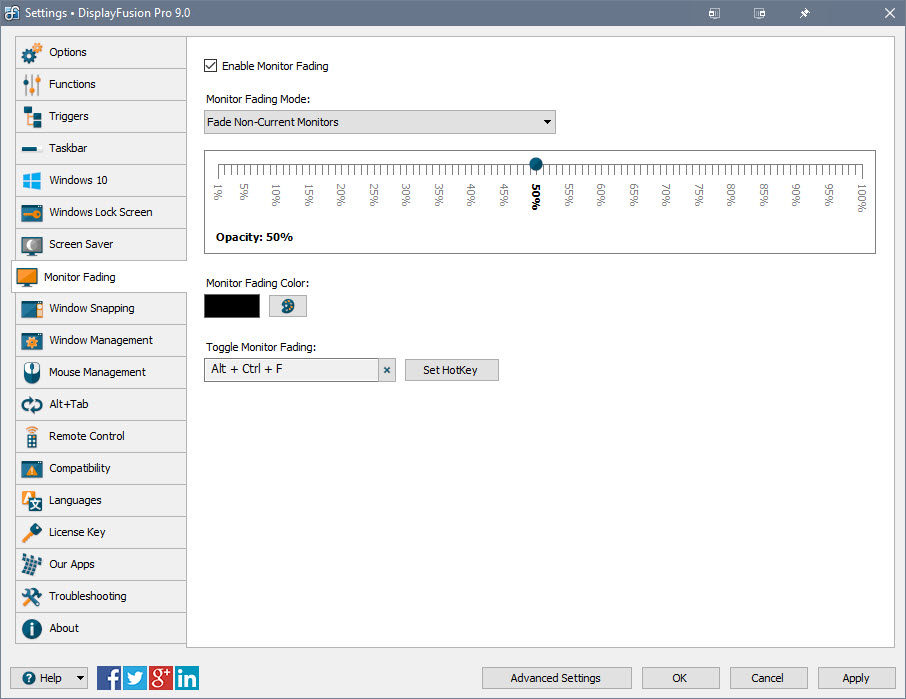 DisplayFusion Screenshot 4