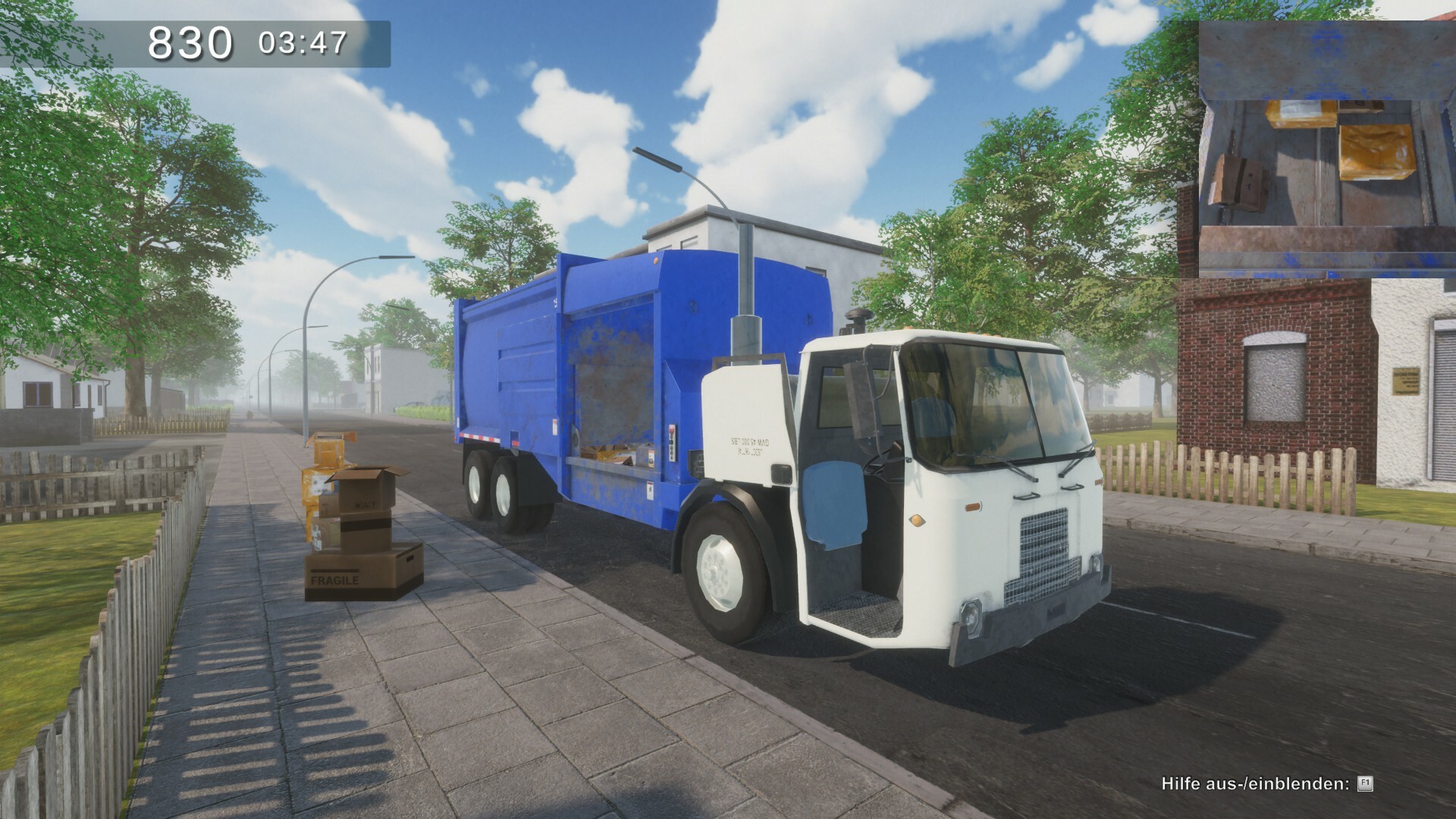 Garbage Truck Simulator Screenshot 0