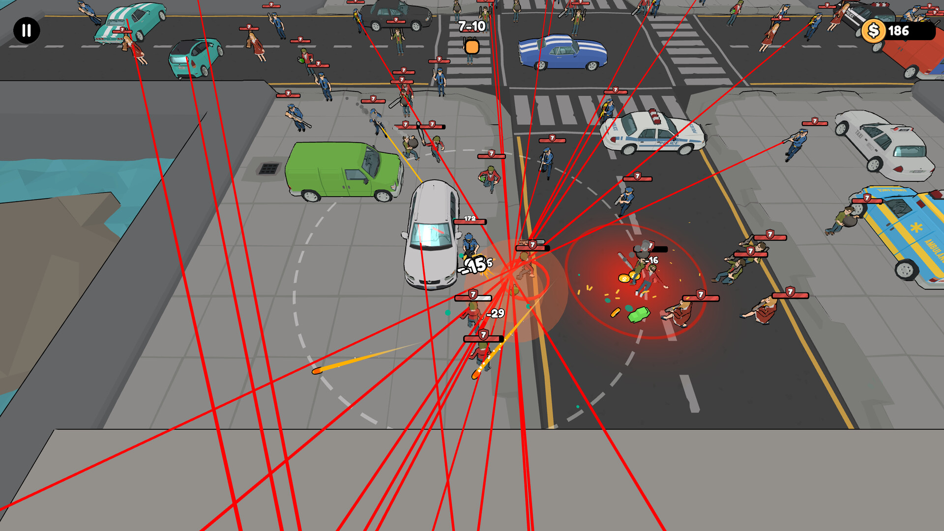 Just Move:Clean City Messy Battle Screenshot 1