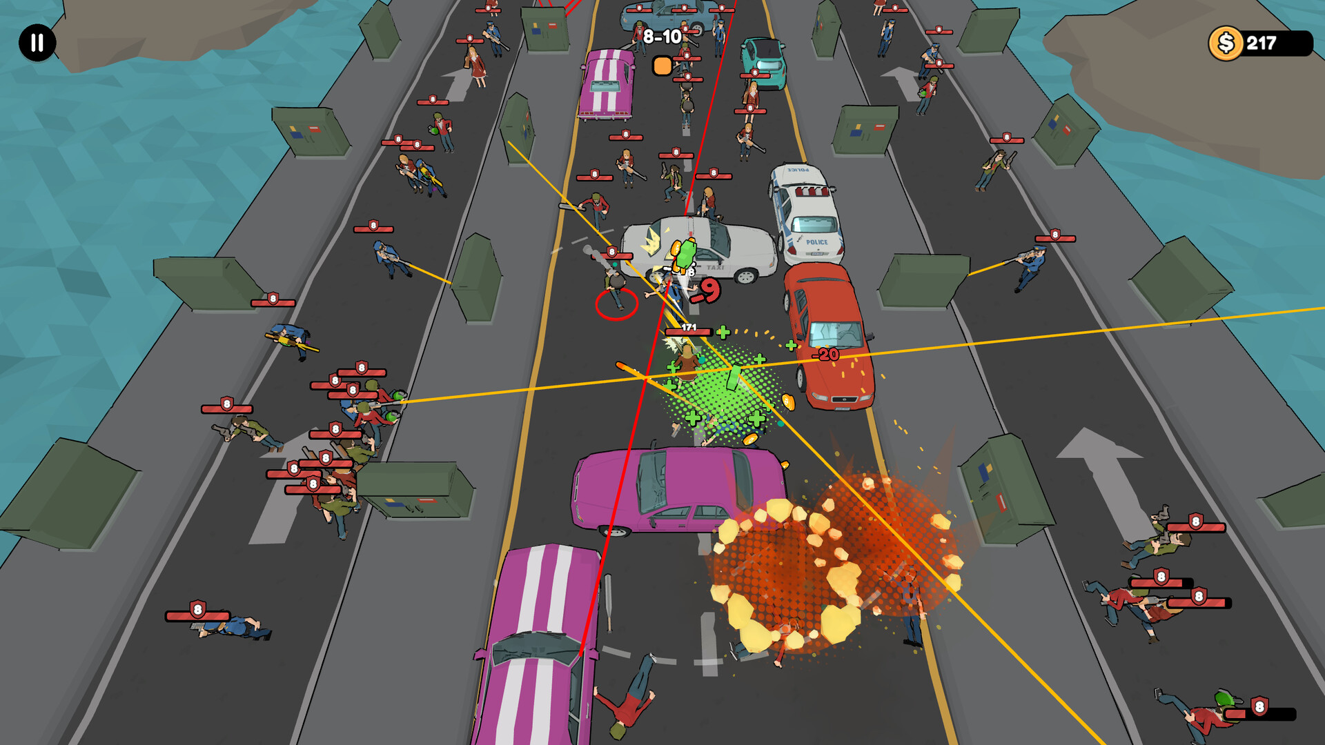 Just Move:Clean City Messy Battle Screenshot 3