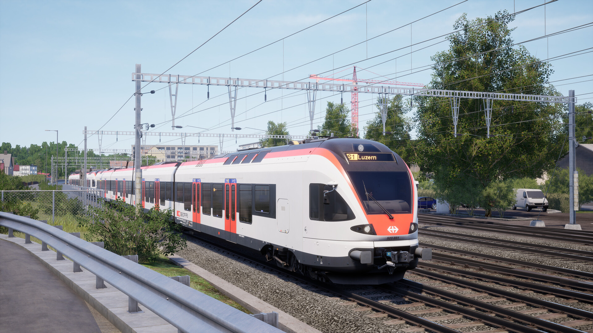 Train Sim World® 5: S-Bahn Zentralschweiz: Luzern - Sursee Route Add-On Screenshot 0