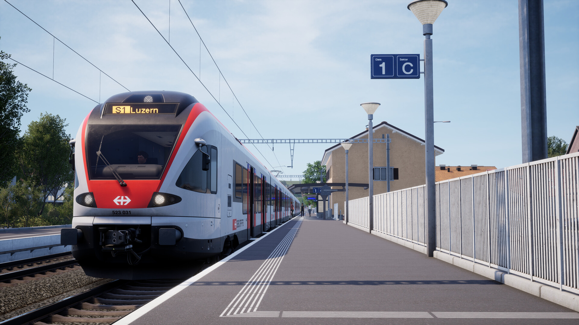 Train Sim World® 5: S-Bahn Zentralschweiz: Luzern - Sursee Route Add-On Screenshot 3