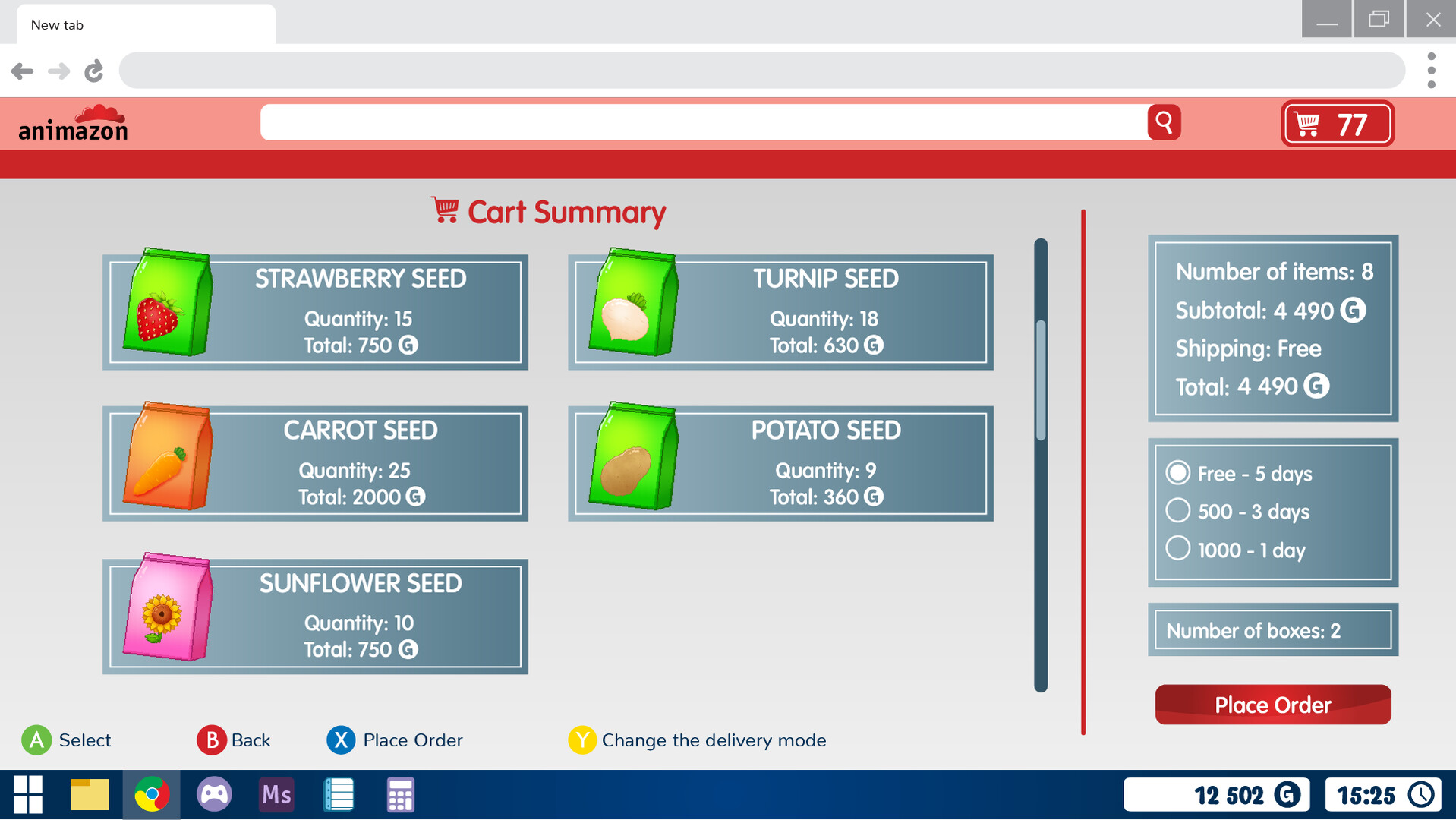 Sunrise's Order Demo Screenshot 4