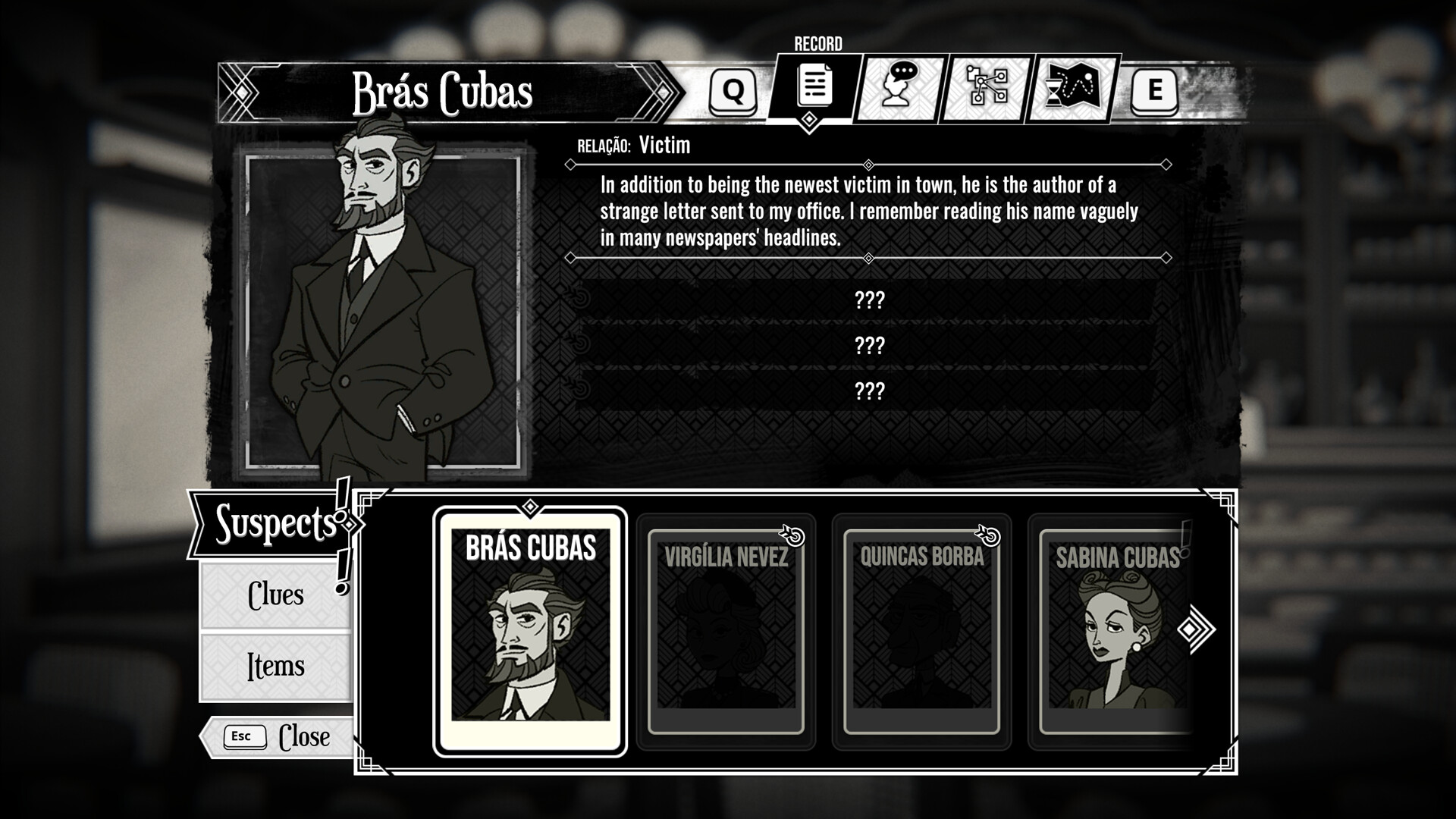 The Posthumous Investigation Demo Screenshot 1