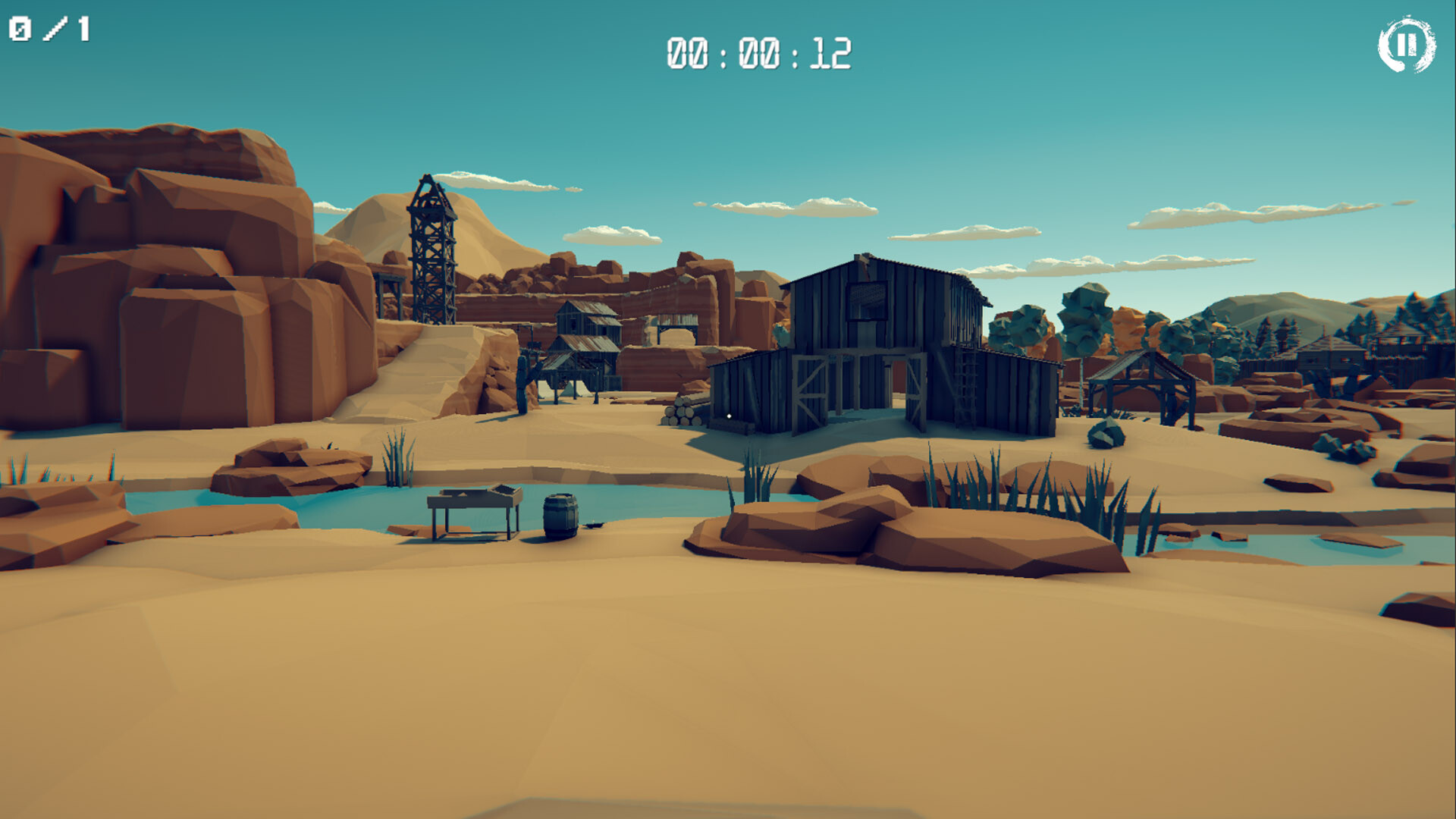 3D PUZZLE - Wild West Screenshot 3