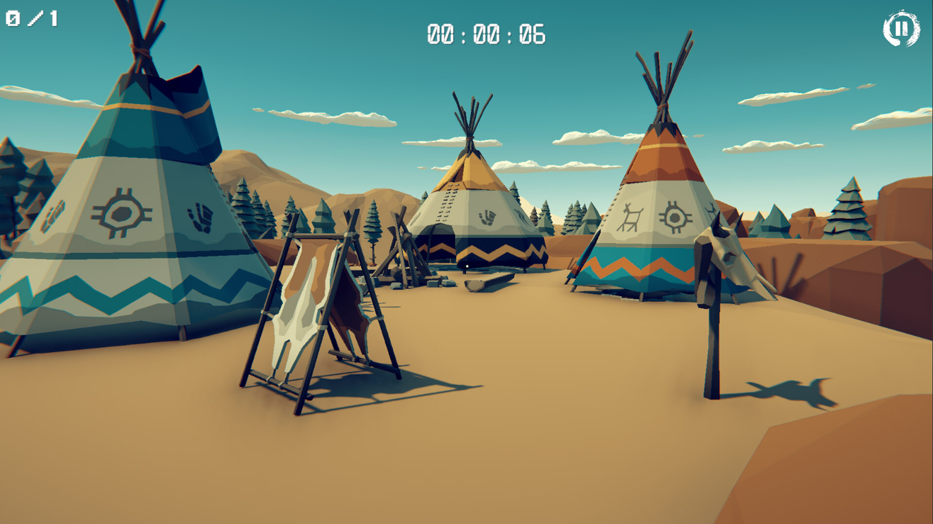 3D PUZZLE - Wild West Screenshot 2