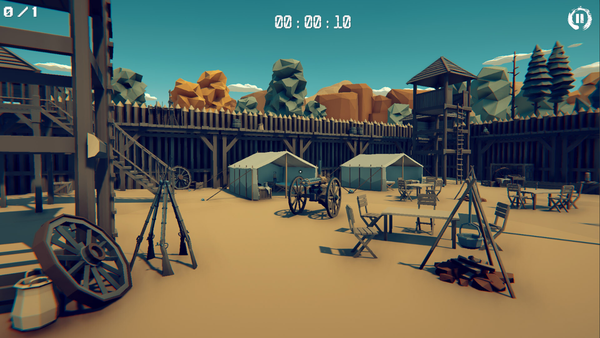 3D PUZZLE - Wild West Screenshot 4