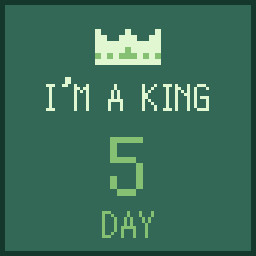 I'm a King 5 days icon