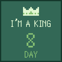 I'm a King 8 days icon