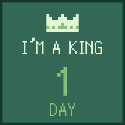 I'm a King 1 day icon