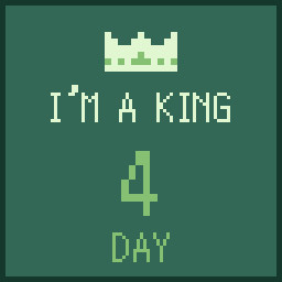 I'm a King 4 days icon
