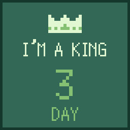 I'm a King 3 days icon