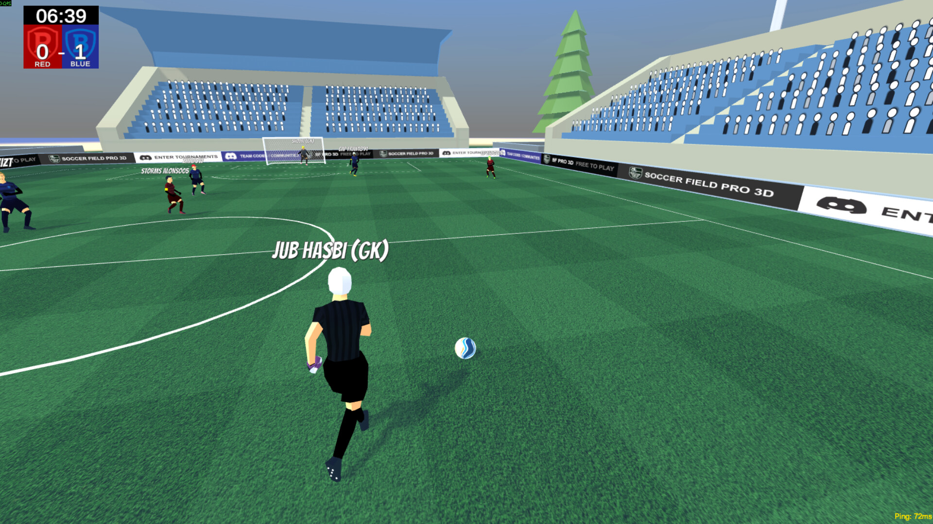 Soccer Field Pro 3D Screenshot 1