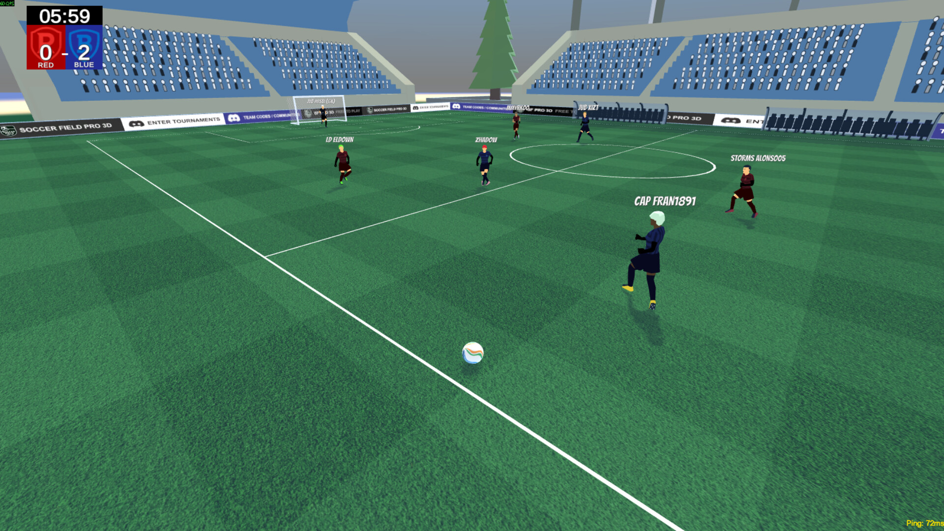Soccer Field Pro 3D Screenshot 2