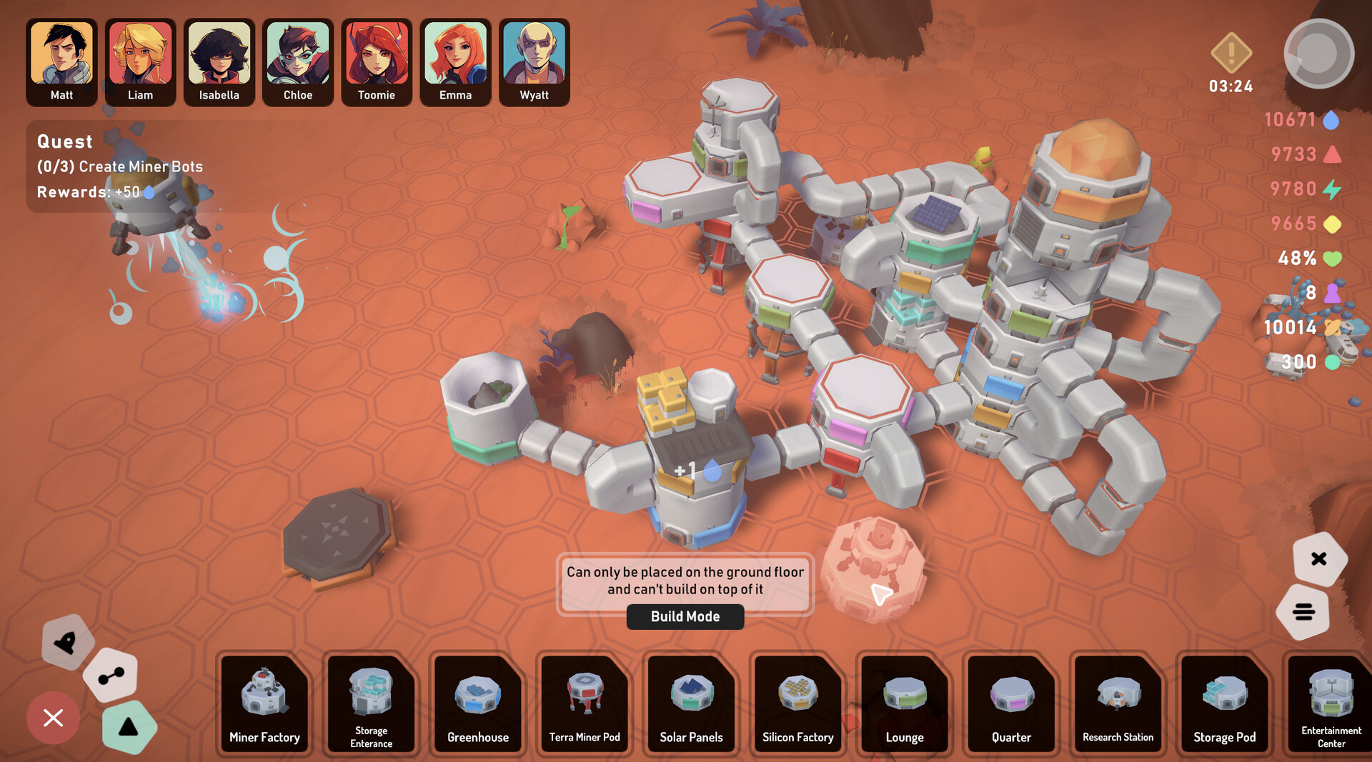 Stellar Settlers: Space Base Builder Screenshot 10