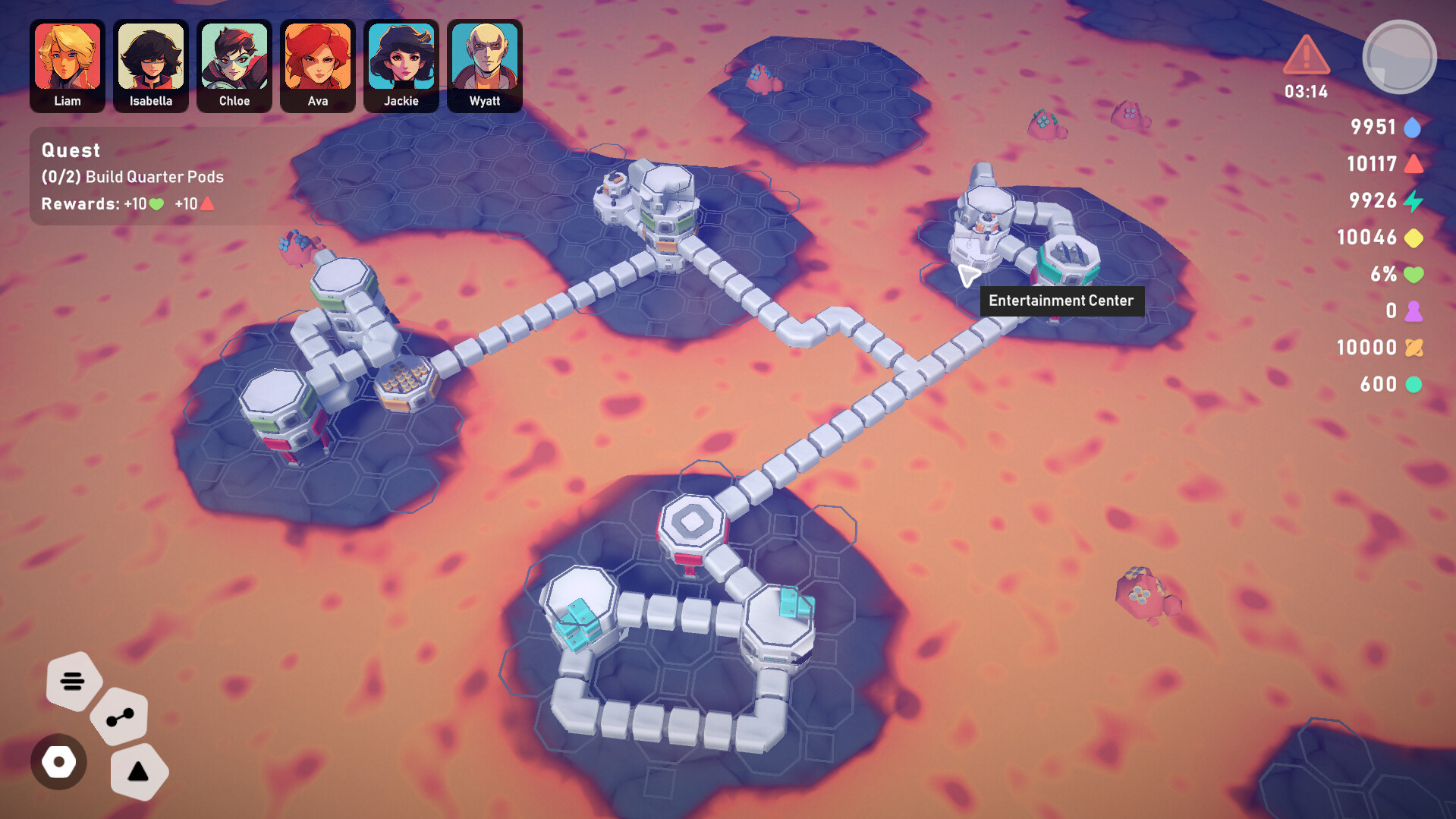 Stellar Settlers: Space Base Builder Screenshot 13