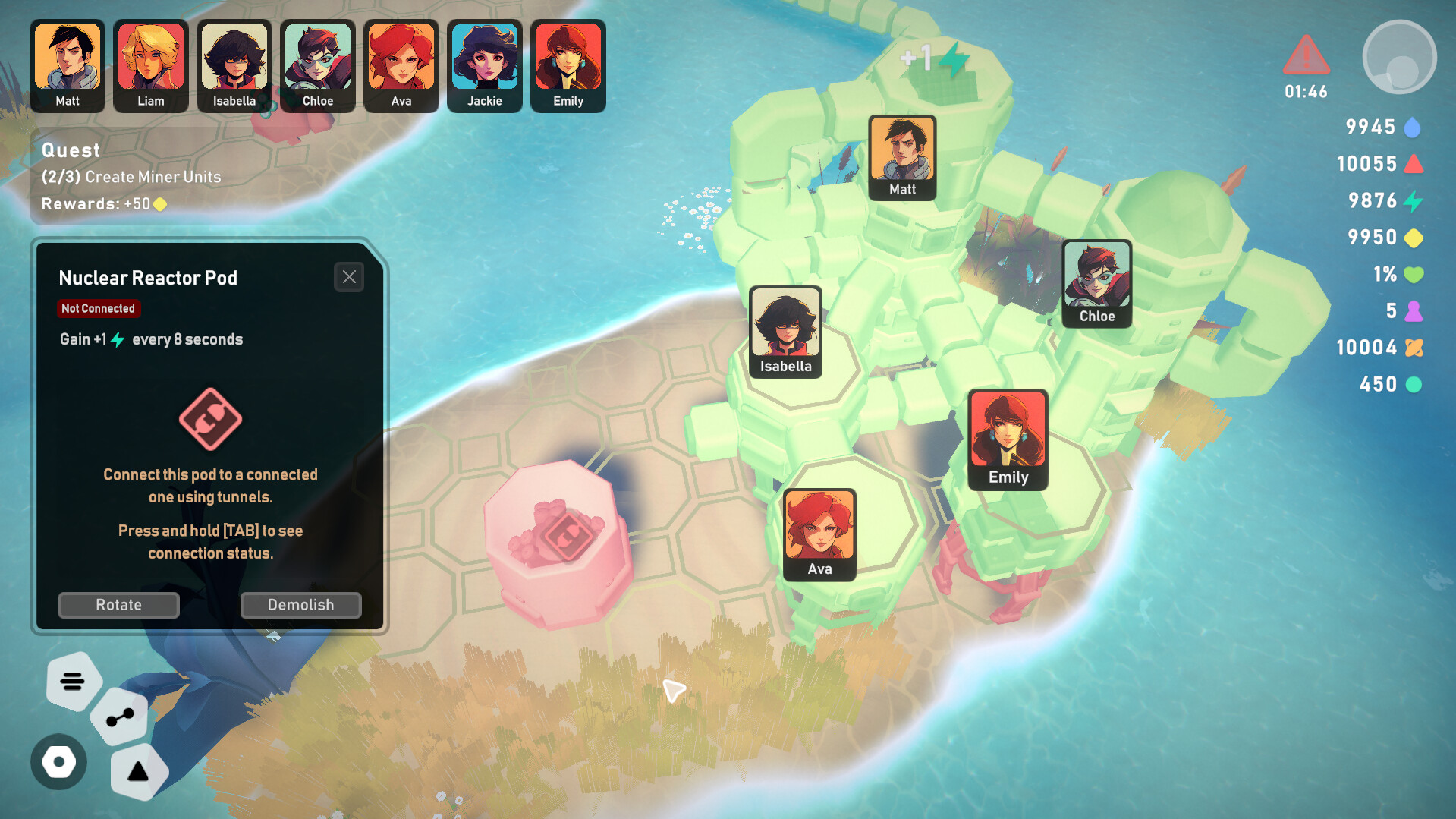 Stellar Settlers: Space Base Builder Screenshot 6