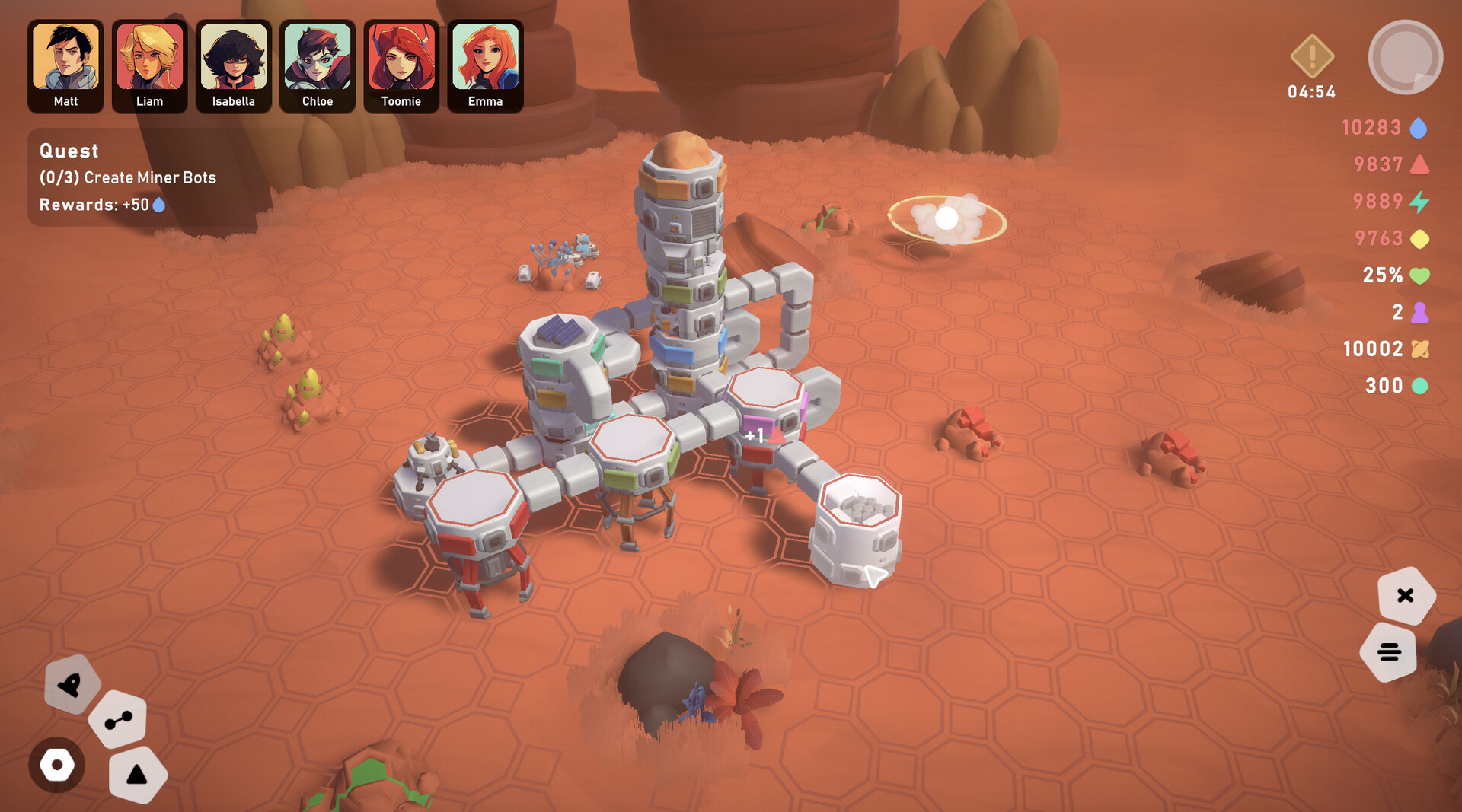 Stellar Settlers: Space Base Builder Screenshot 14