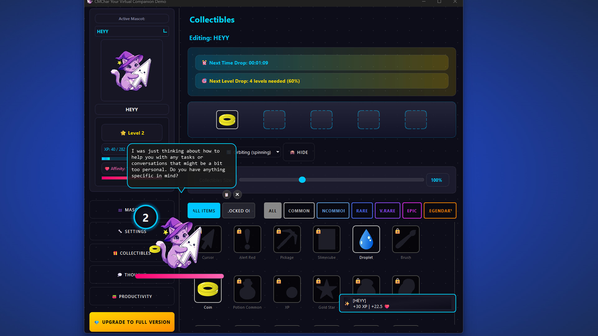 CMChar: Your Virtual Companion Demo Screenshot 0