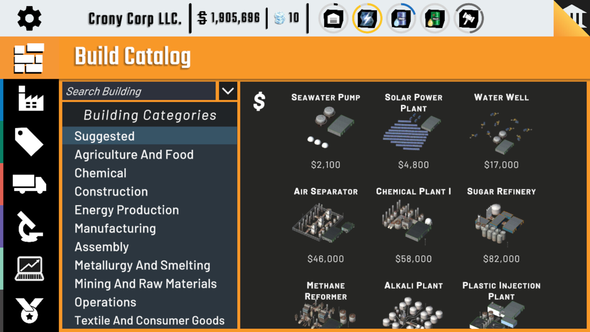 Crony Corp Screenshot 3