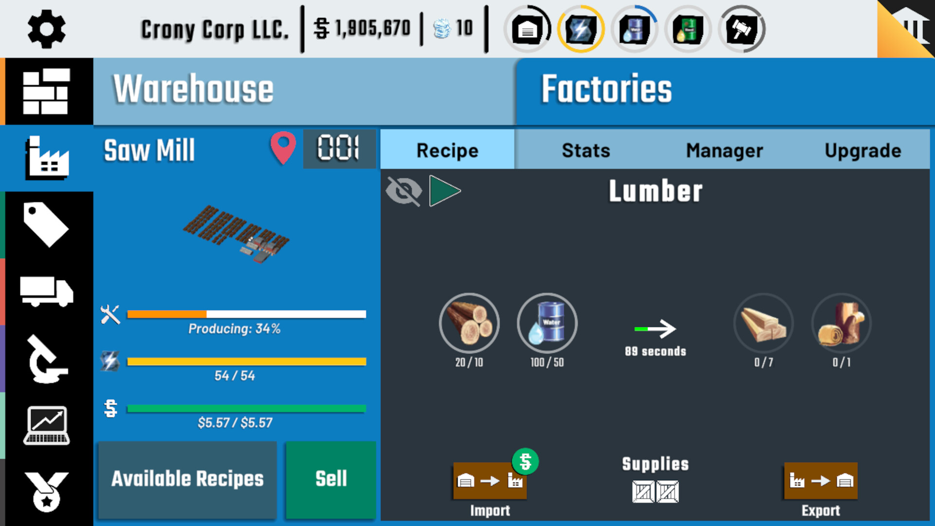 Crony Corp Screenshot 5