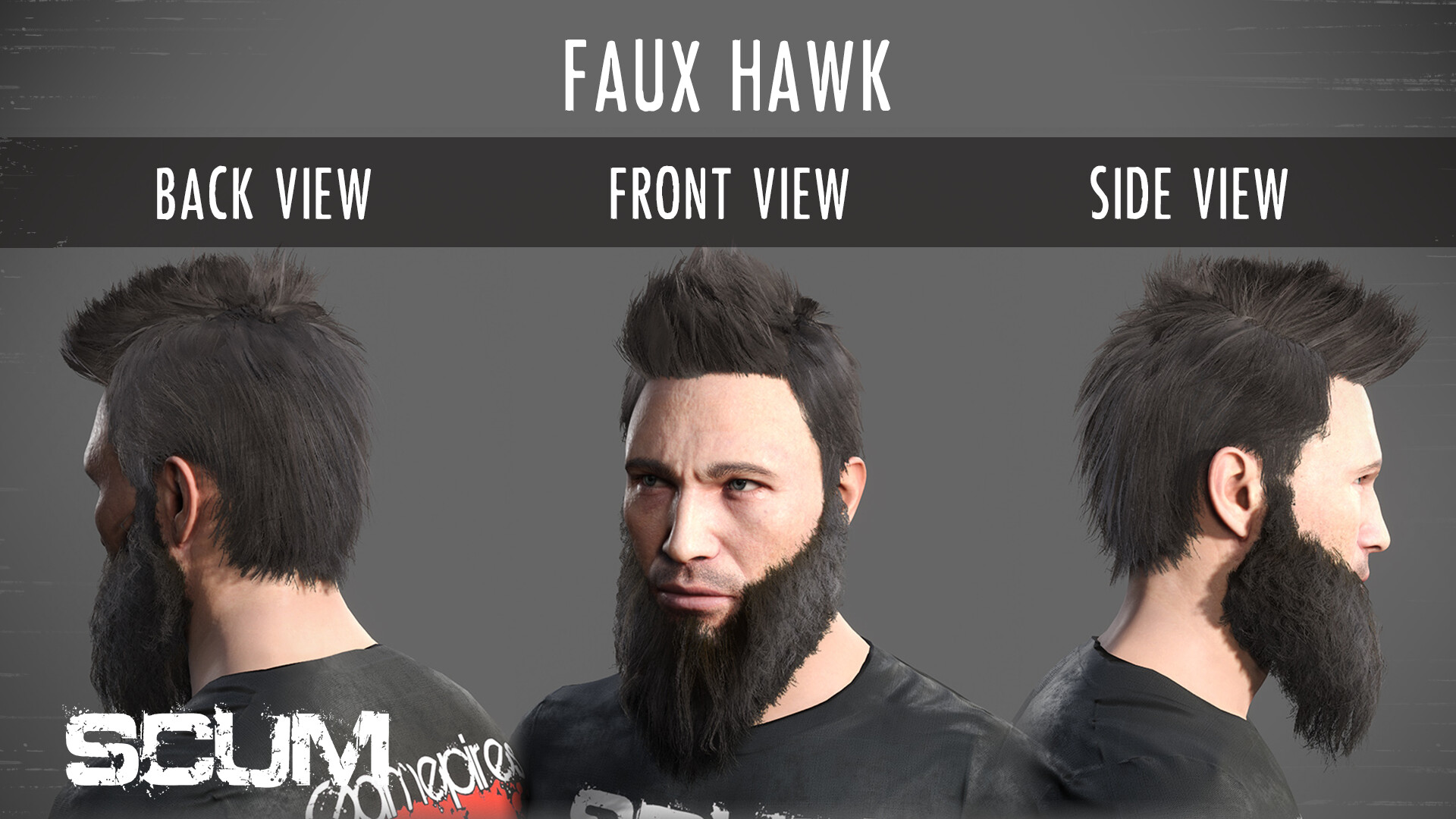 SCUM Male Hair Pack Screenshot 9