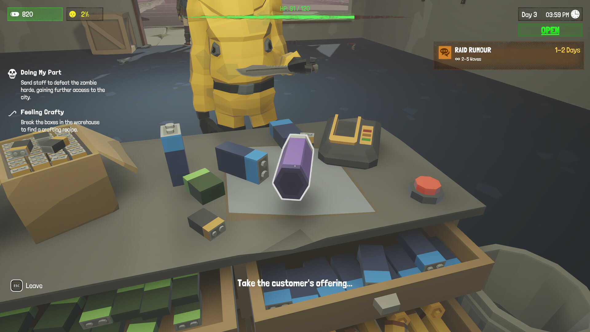 The Walking Trade Demo Screenshot 2