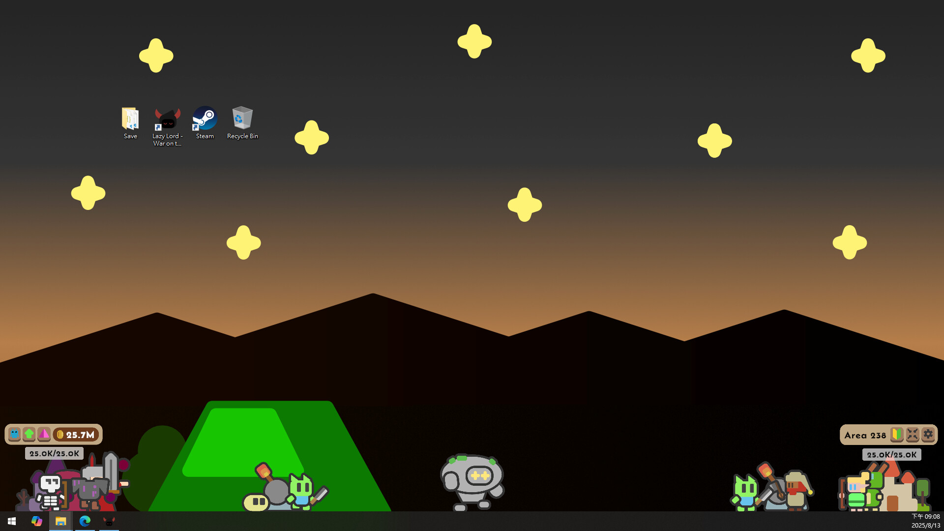 Lazy Lord: War on the Desktop Screenshot 1