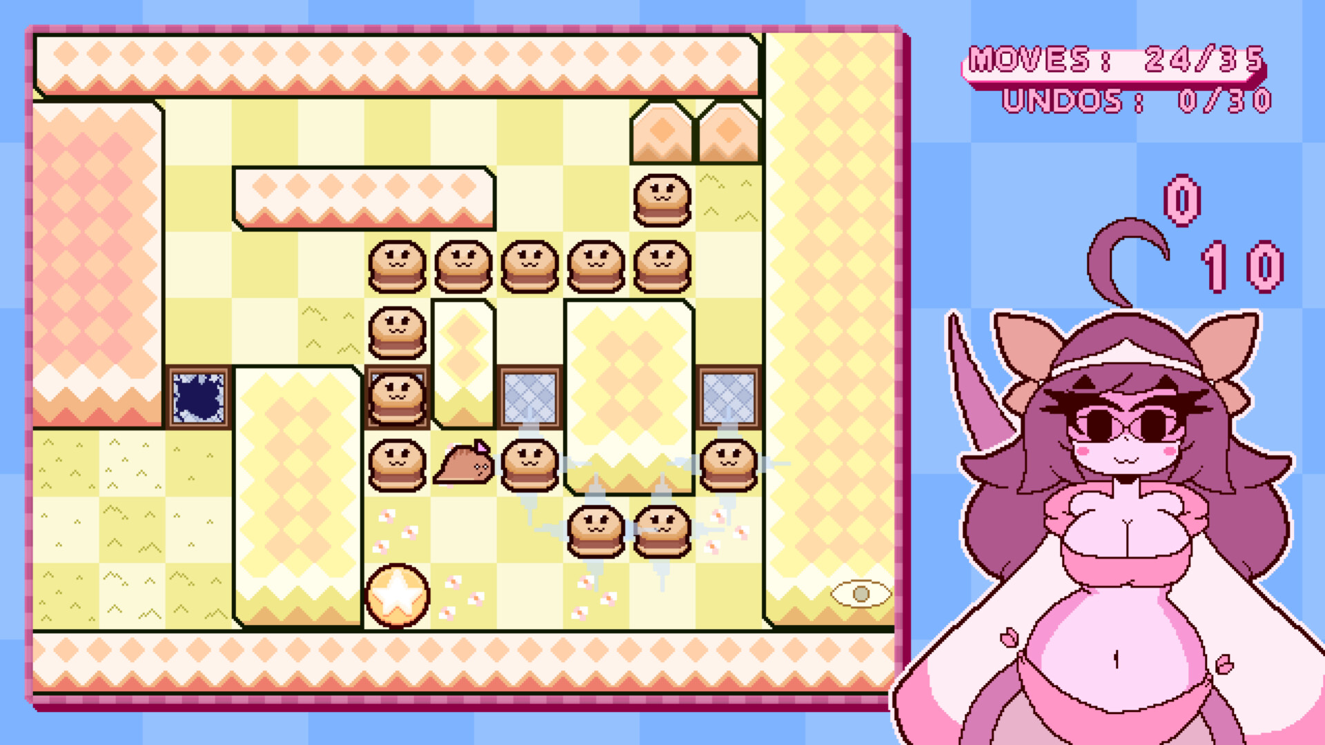 Giant Snake Girl wants The Burger! Screenshot 4