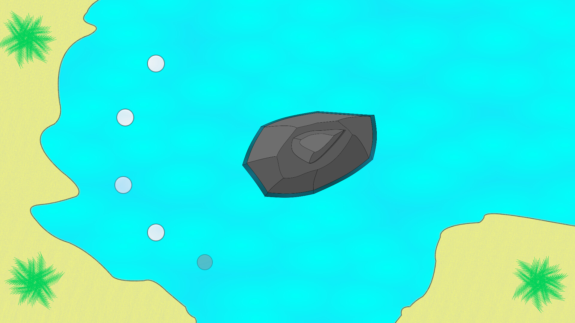 Deep blue descent Screenshot 1