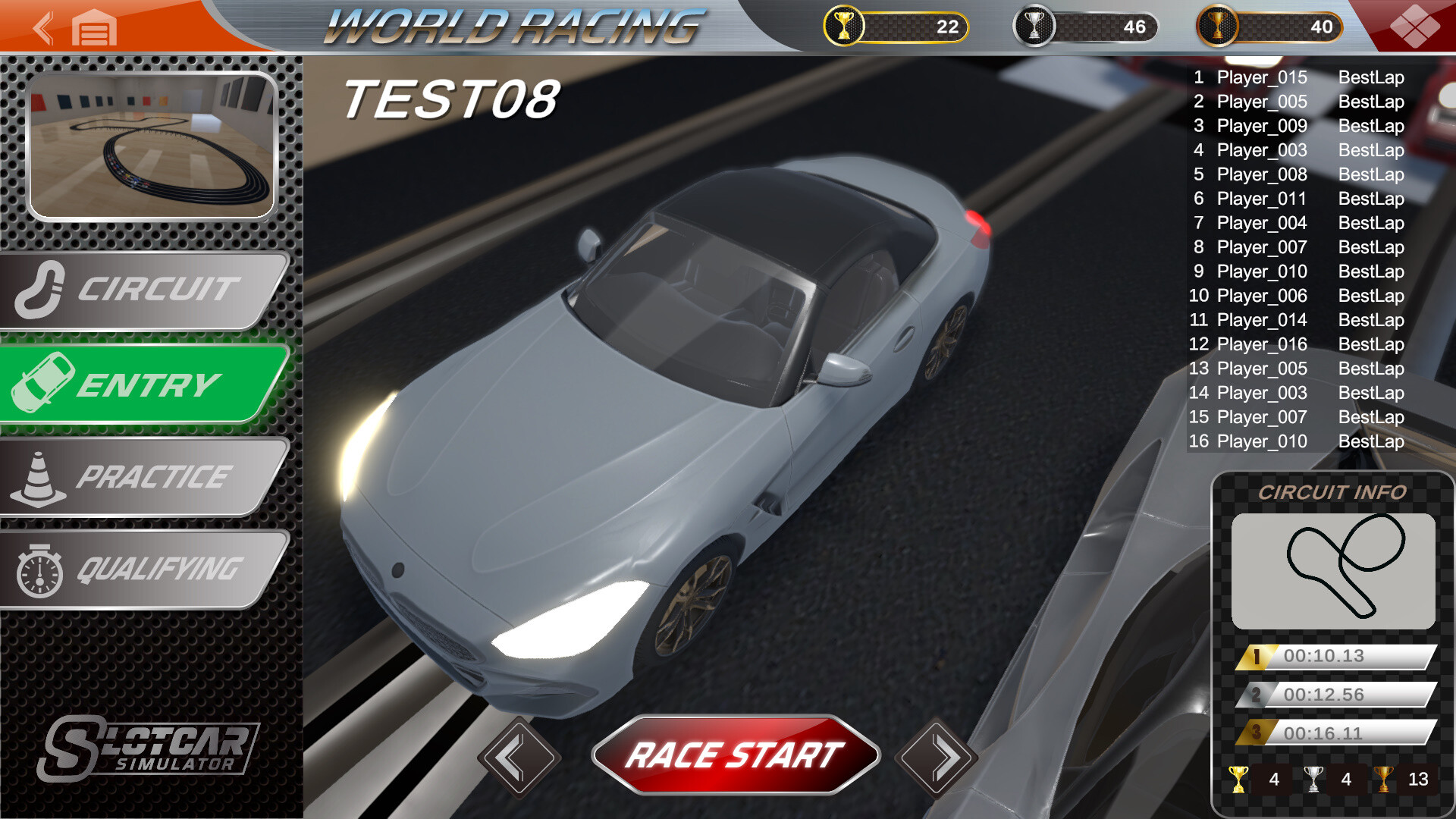 Slot Car Simulator Screenshot 25
