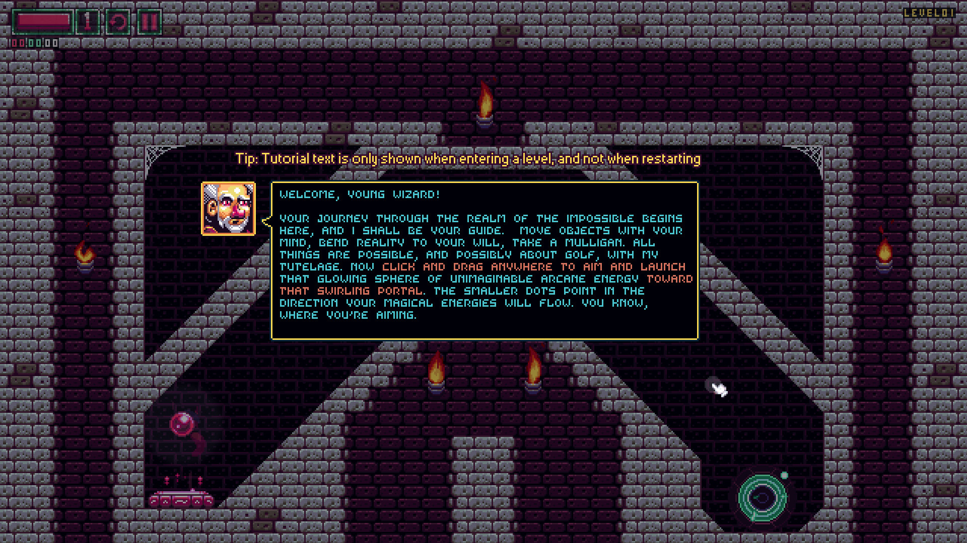 Arcane Golf Screenshot 1