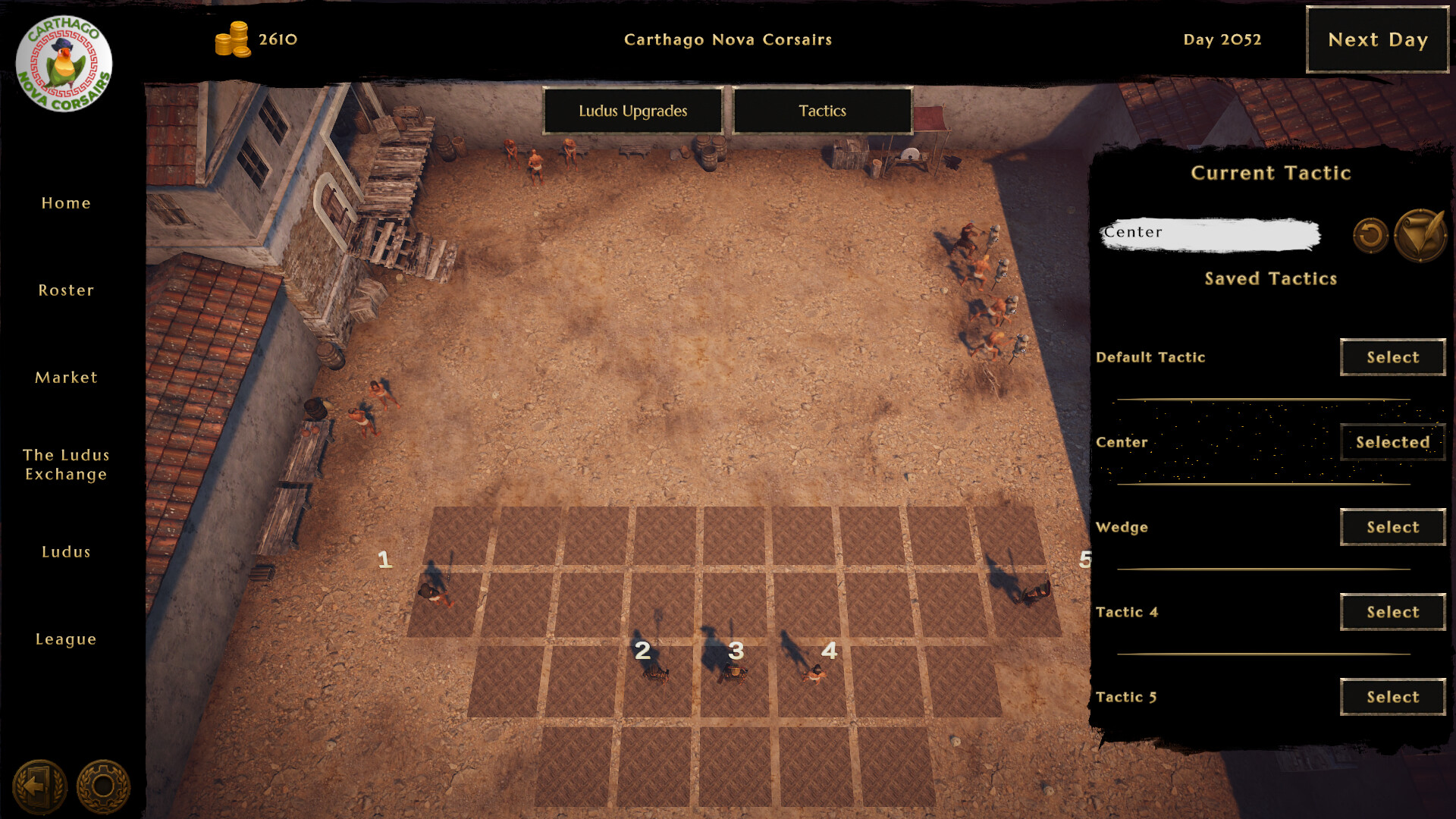 Ludus Magnatus: Gladiator Manager Simulator Screenshot 9